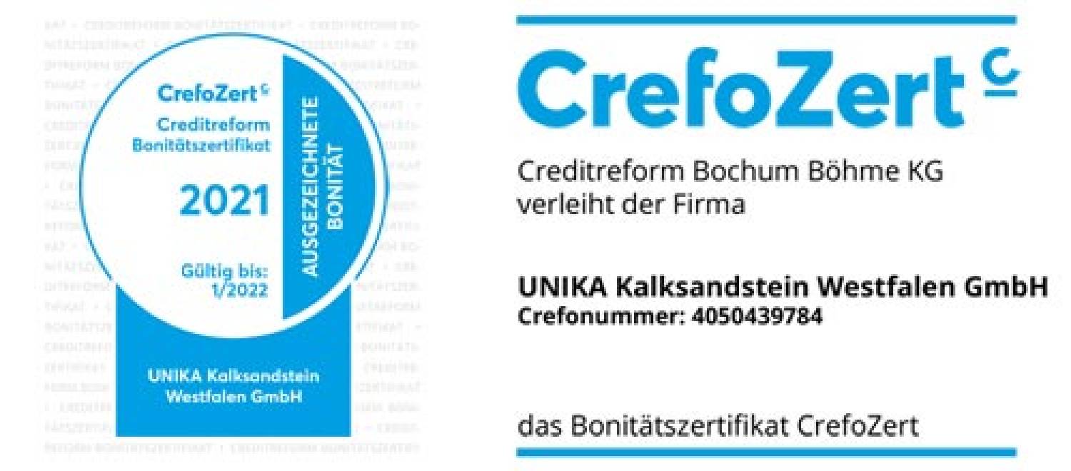 CrefoZert UNIKA Kalksandstein Westfalen GmbH